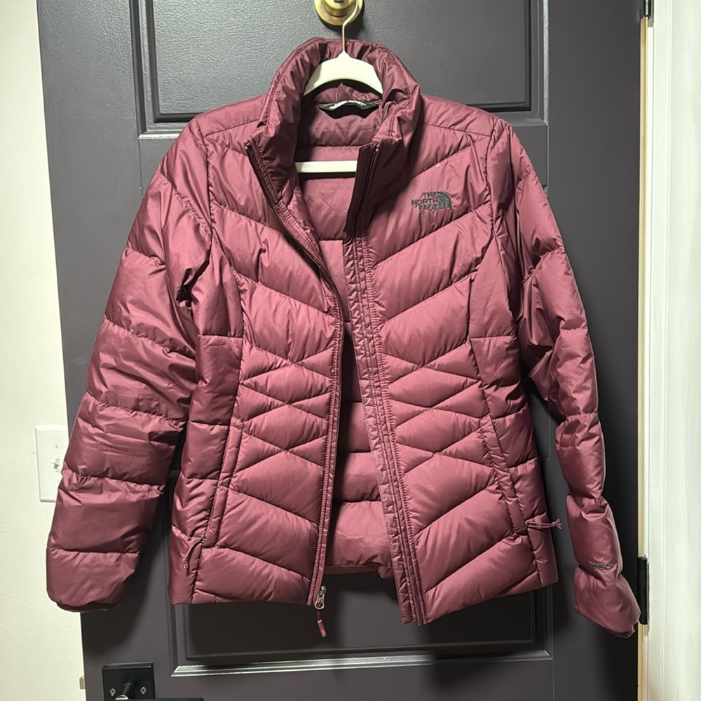 North face puffer jacket adult small